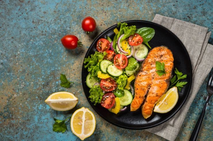 salmon salad