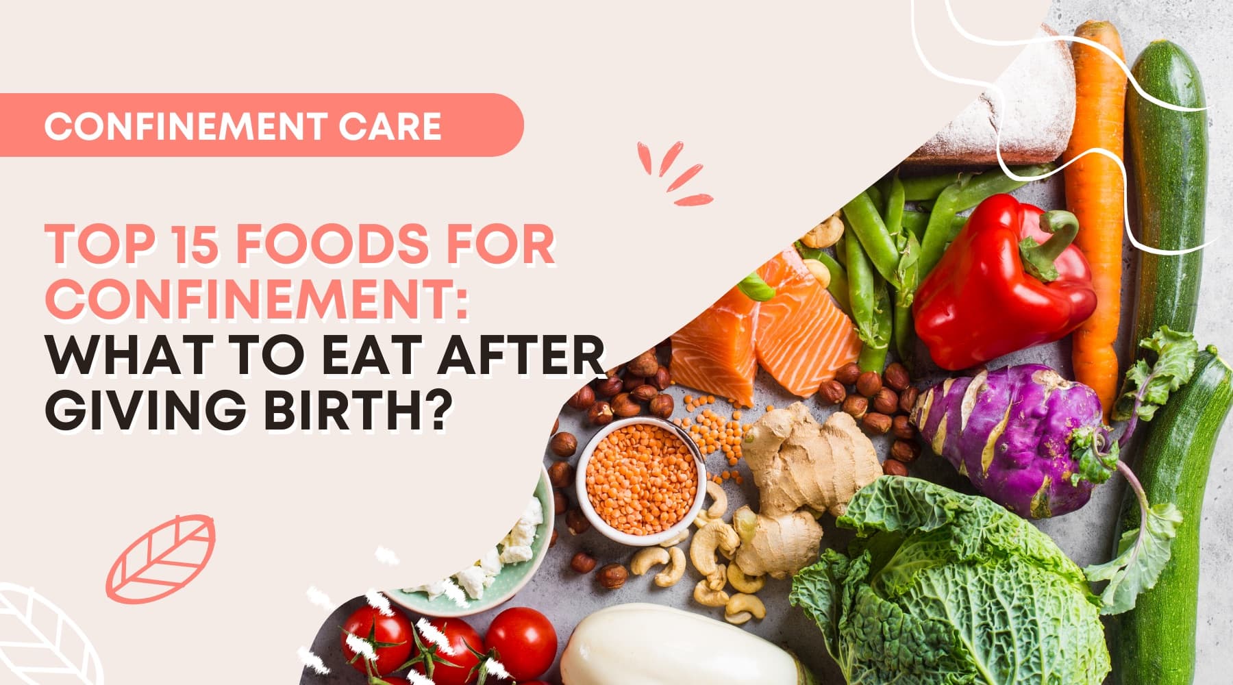 Top 15 foods for confinement