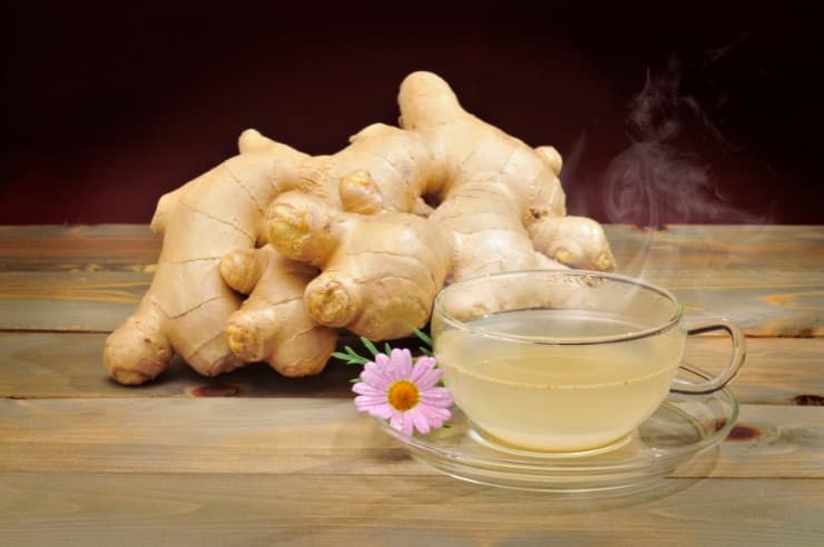 ginger and ginger tea