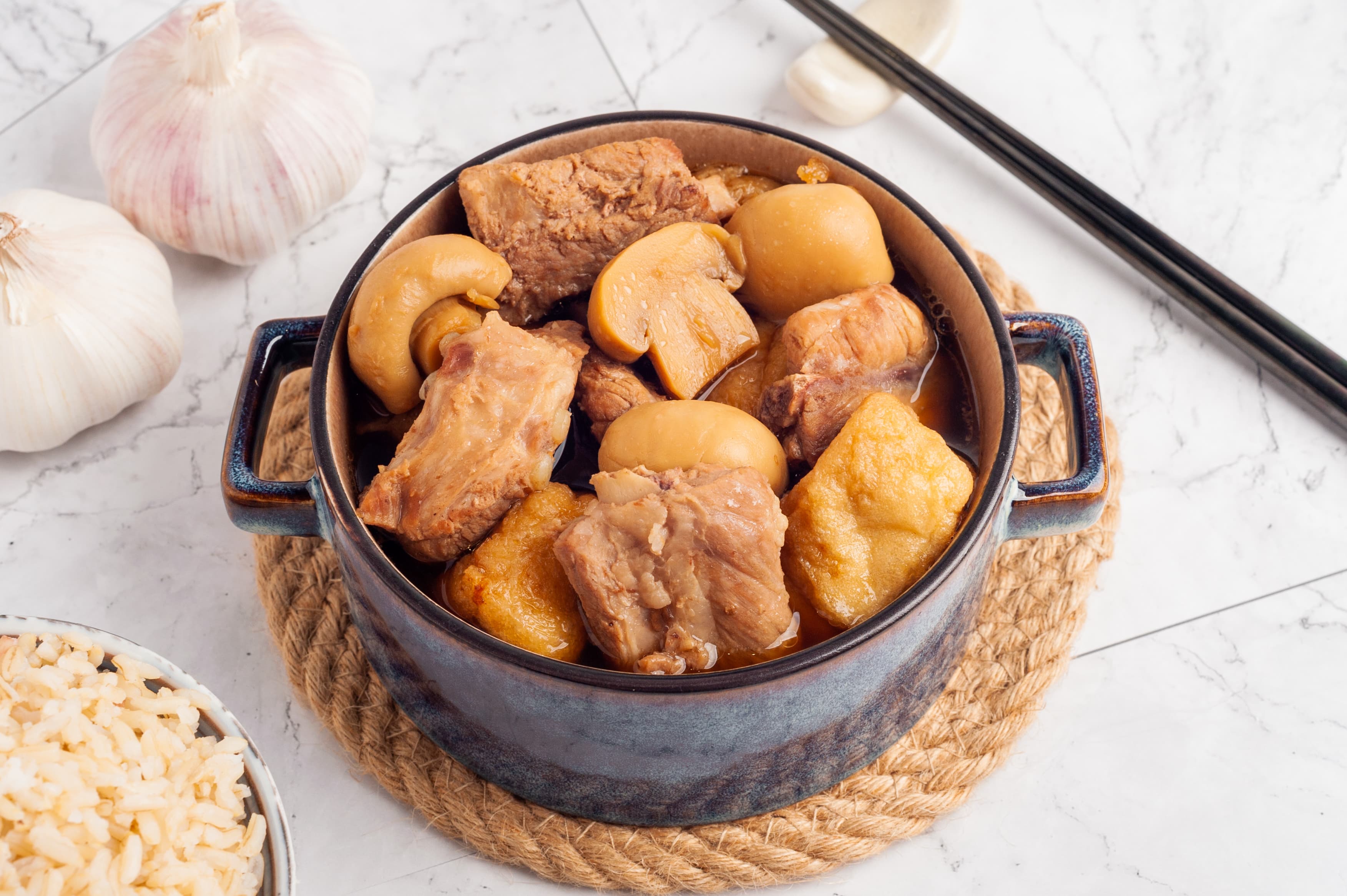Bak kut teh soup