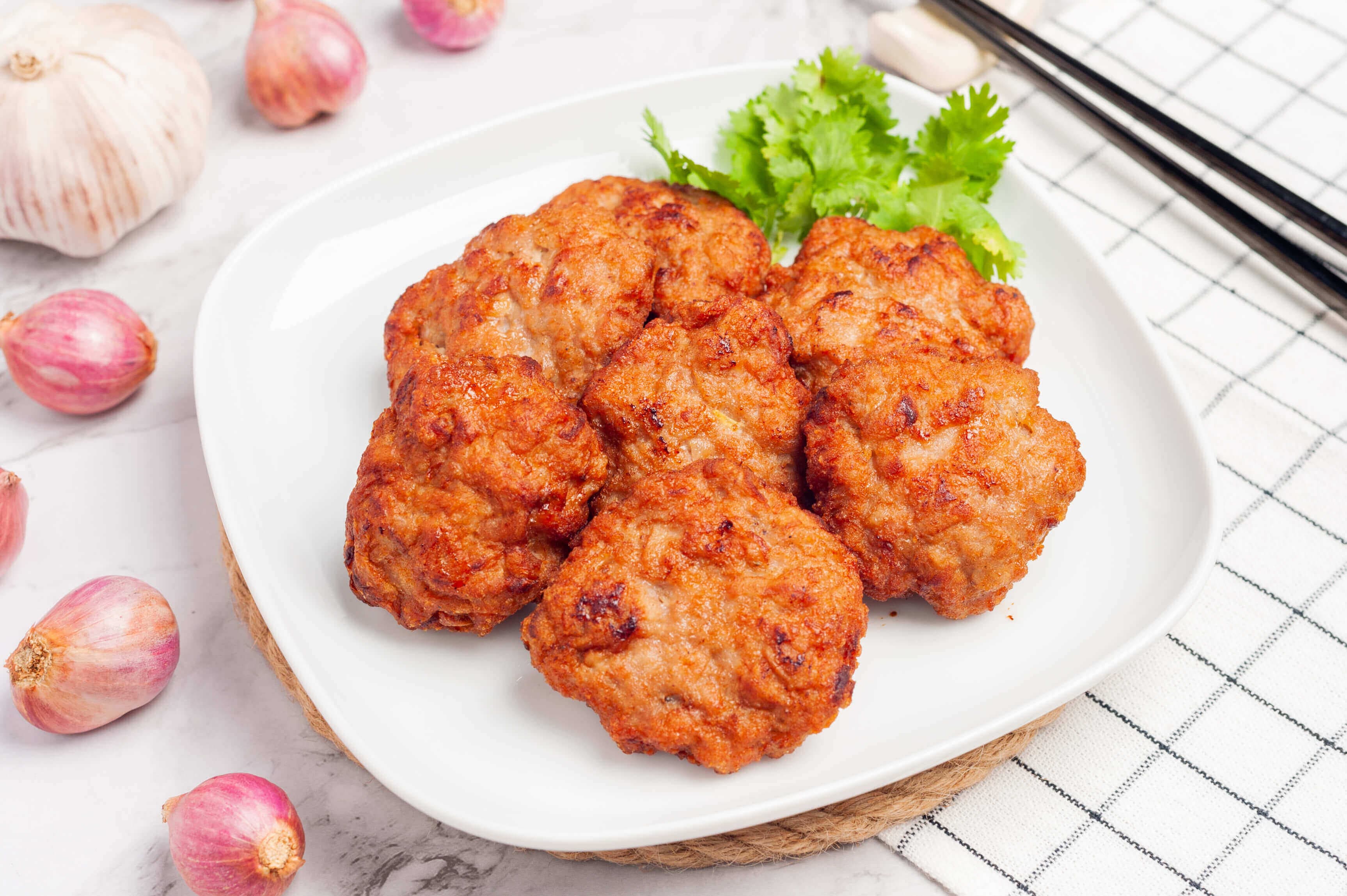 Lotus Root Pork Patties