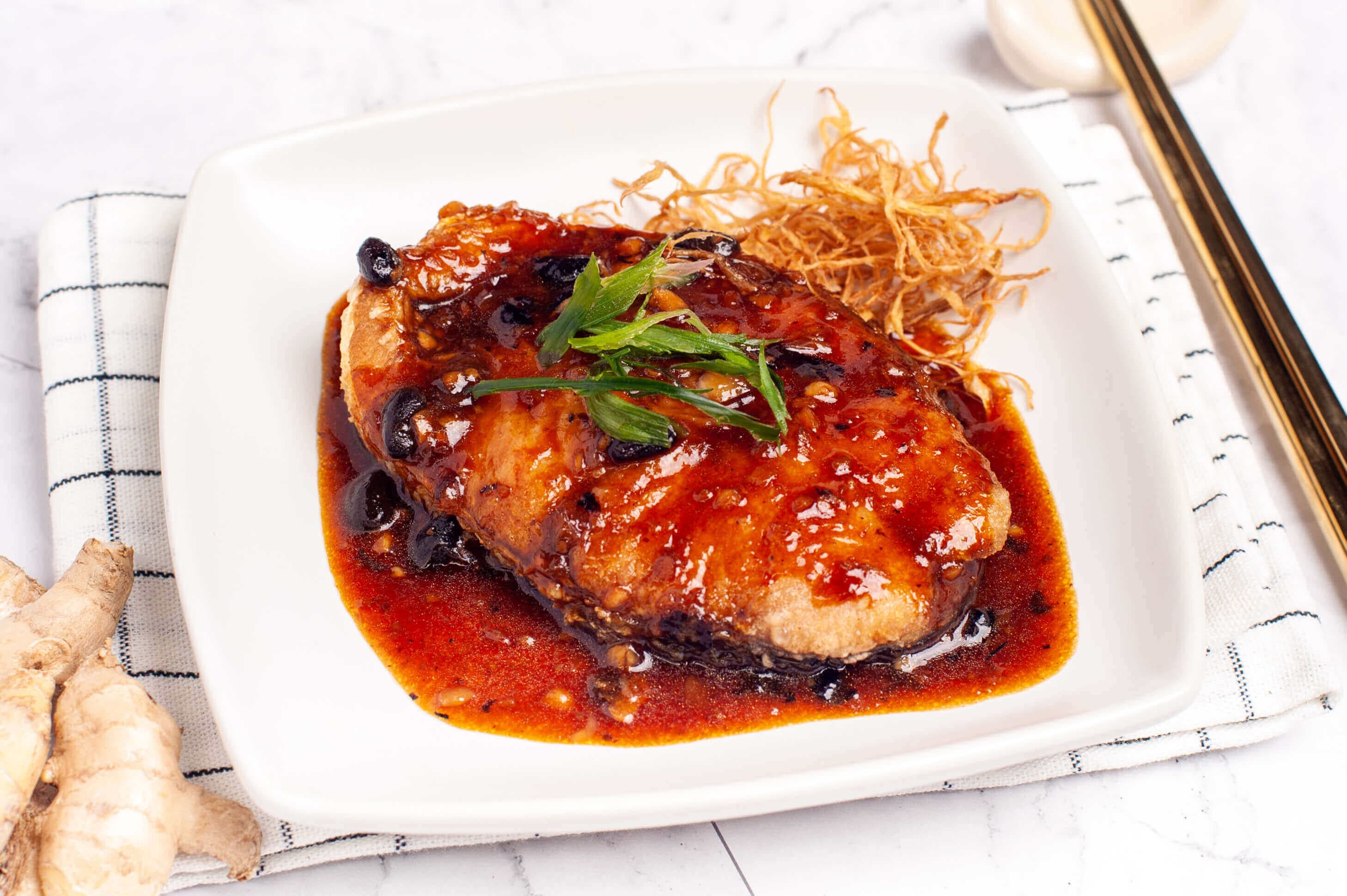 Pan-Fried Fish with Special Homemade Sauce